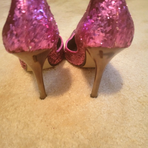 Guess Purple Sparkle Heels - Picture 4 of 6